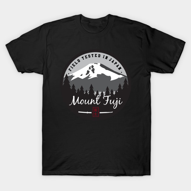 Mount Fugi T-Shirt by AidenCreations